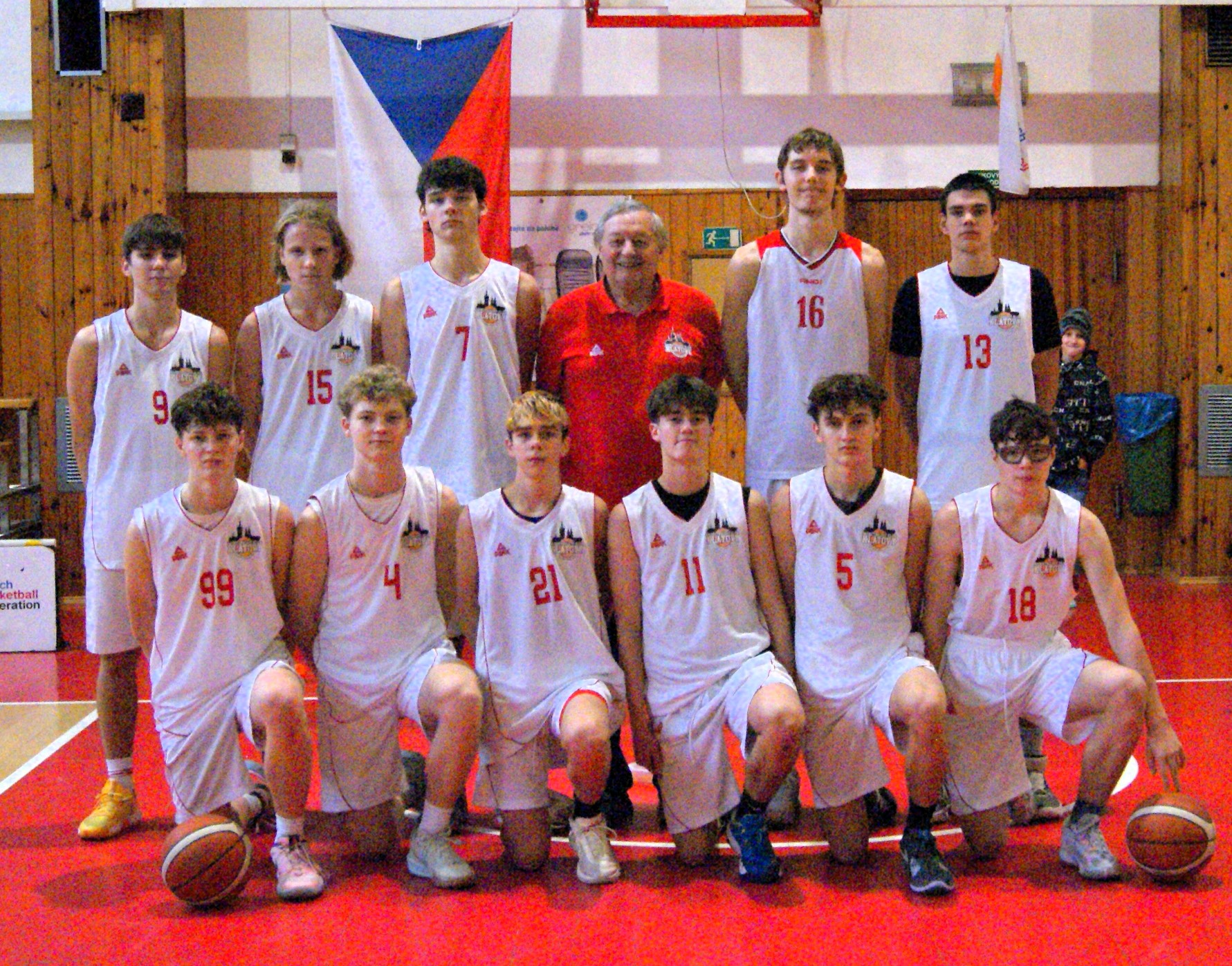 Tým Kadetů U17 BK Klatovy, aktuálně druhý tým celostátní ligy U17 sk.A