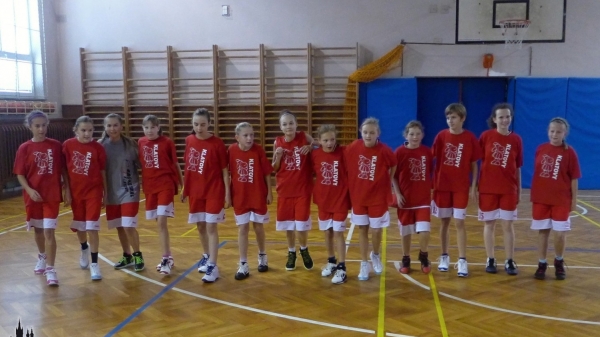 Minižačky U13: DBaK Plzeň : BK Klatovy