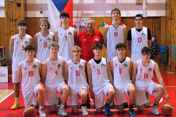 Tým Kadetů U17 BK Klatovy, aktuálně druhý tým celostátní ligy U17 sk.A